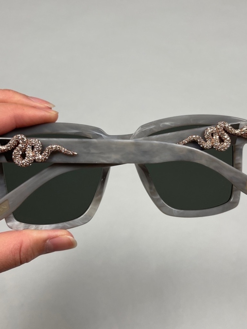 Westward Leaning x Alexis Bittar Collaboration Big TV 06 Sunglasses